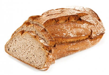 Bröd som symbliserar brödtext