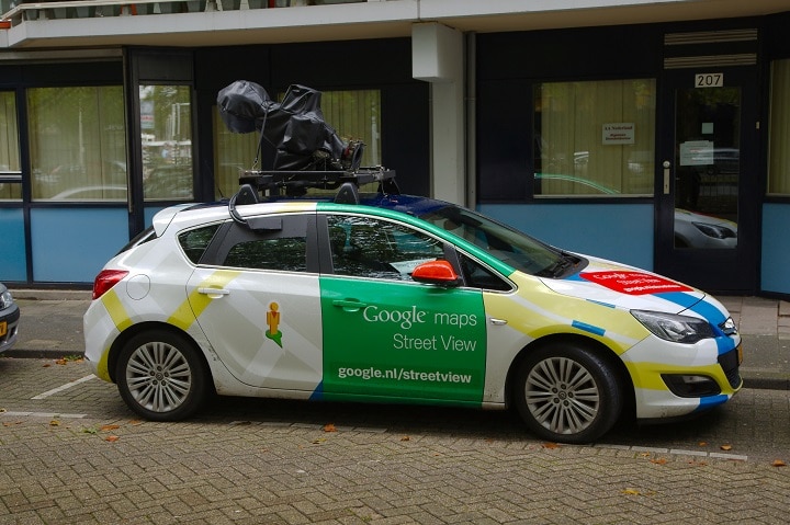 Google street view car