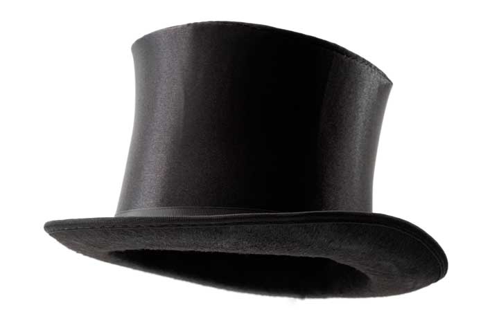 svart hatt
